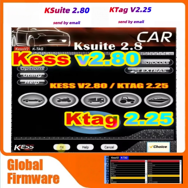 Ktag Ecu Tuning Tool - Новейшее ремонтное программное обеспечение KESS V2.80