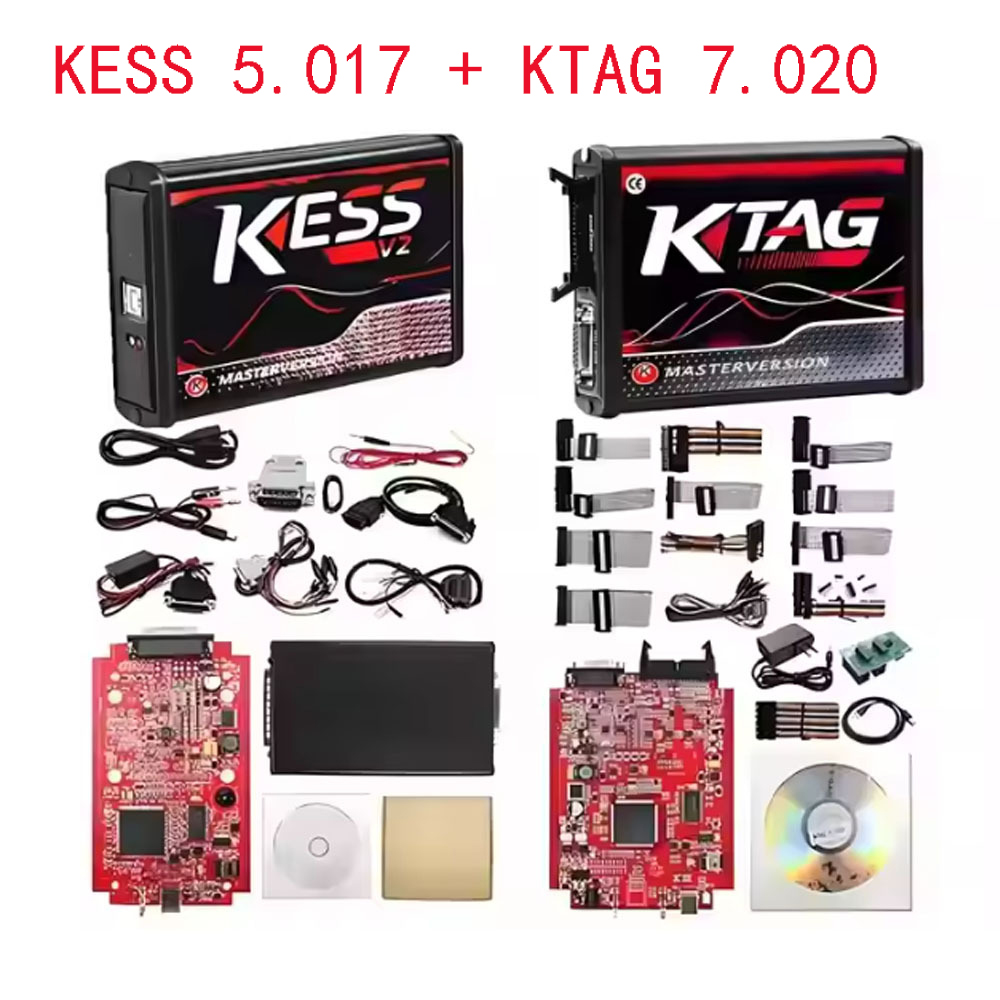 Ktag Ecu Tuning Tool - Онлайн-программатор KESS 2.80 EU Red V5.017