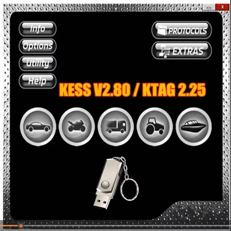 Ktag Ecu Tuning Tool - 2024 Nuovo Checksum KESS & KTAG