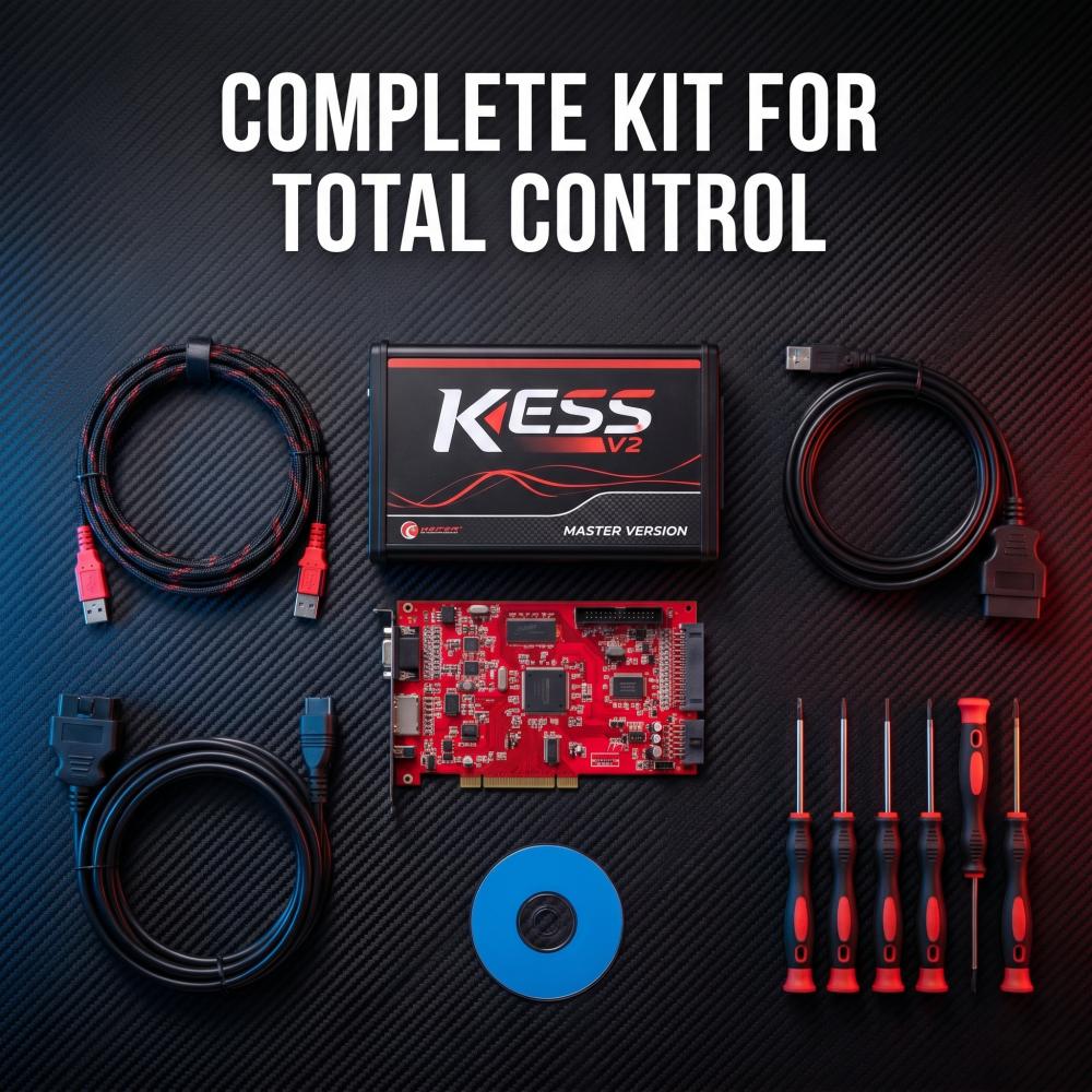 Программатор ЭБУ Kess/Ktag 202 – обзор и цена Ecu Programmer Kess V2