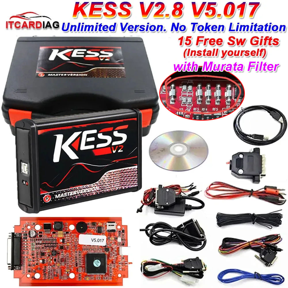 Kess V2 V5.017 Online 2.80 EU  – обзор и цена Ecu Programmer Kess V2