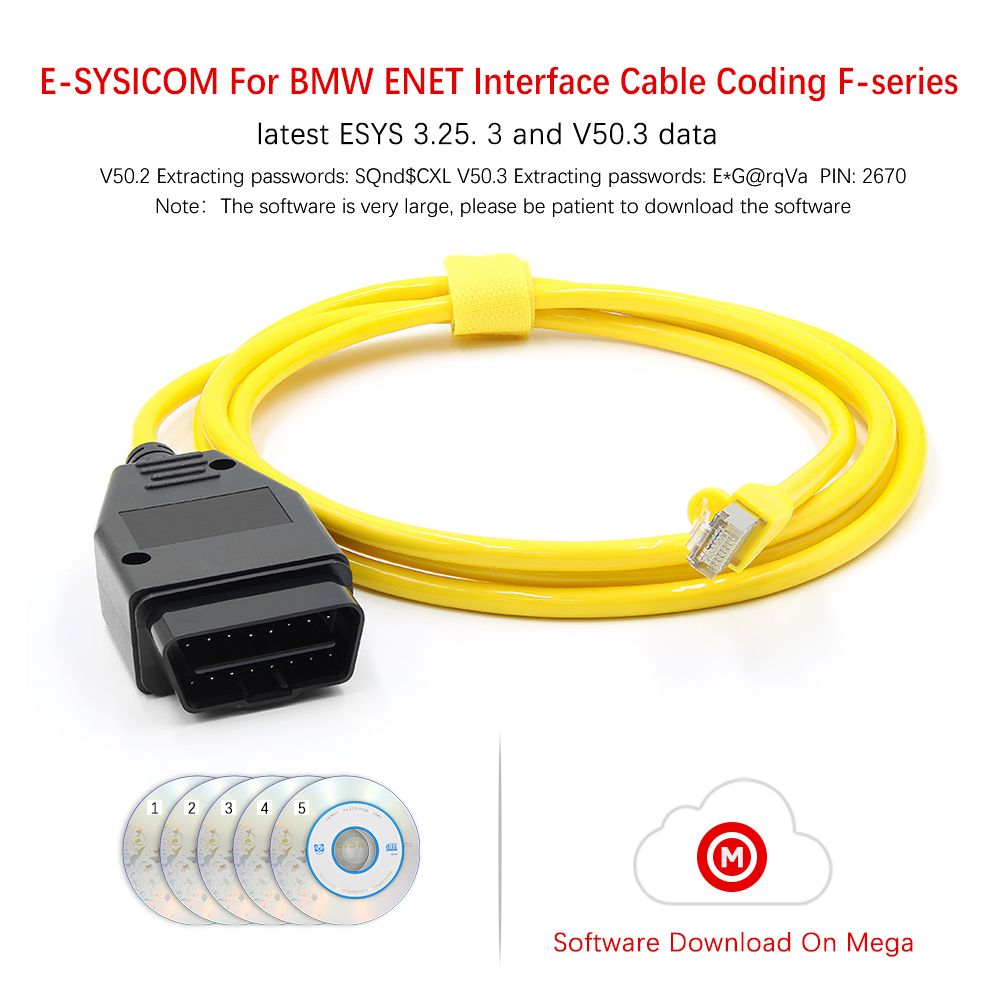 Кабель ENET Ethernet Refresh I – обзор и цена Ecu Programmer For Bmw F Series