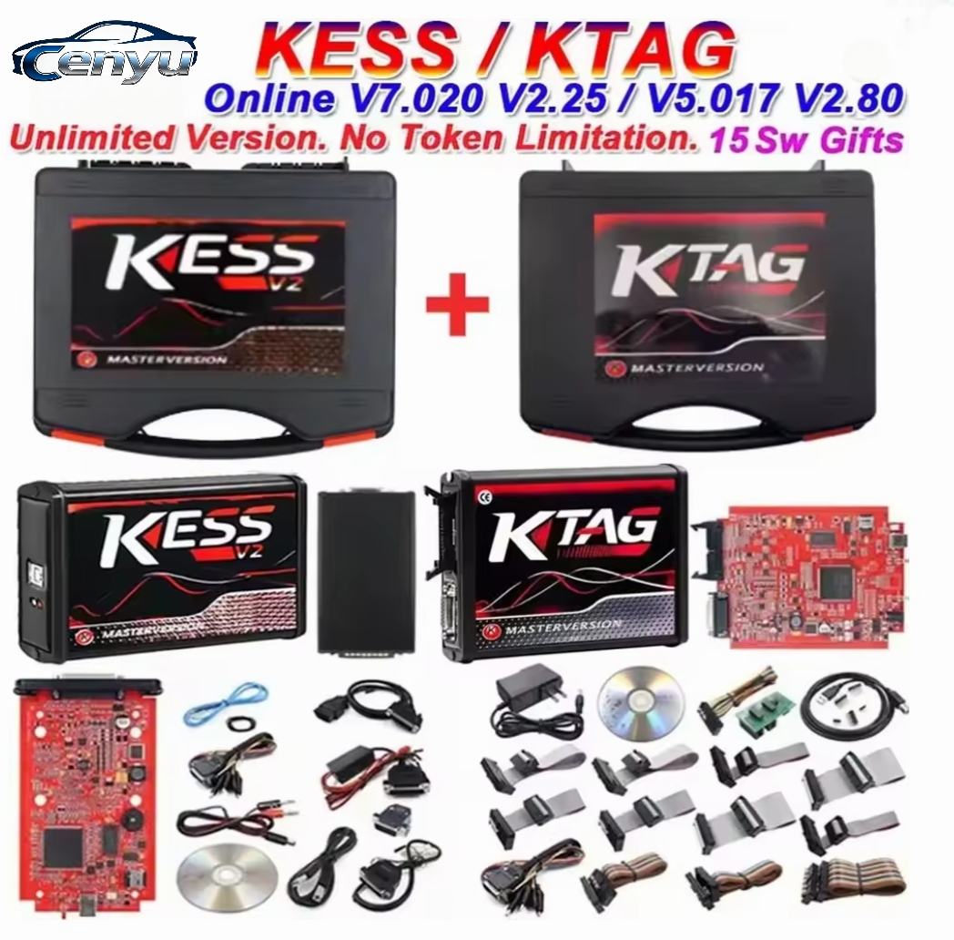 KTAG 7.020 2.25 Онлайн EU Red  – обзор и цена Ktag Ecu Tuning Tool